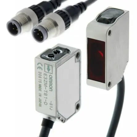 Produktfoto 1 von Omron E3ZM Kubisch Optischer Sensor, Durchgangsstrahl, PnP Ausgang