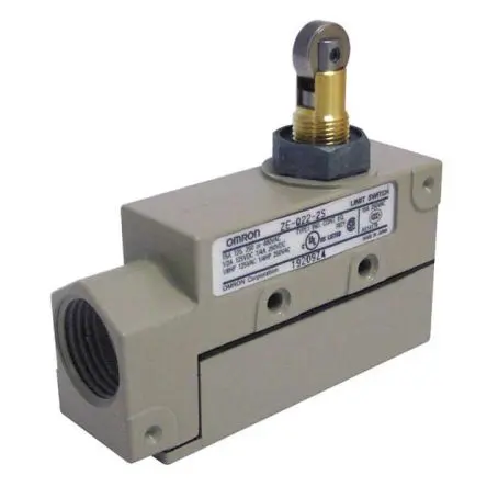 Produktfoto 1 von Omron Endschalter, Rollenstößel 1-poliger Umschalter, IP60, Metall 250V ac 15A