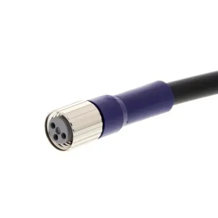 Produktfoto 1 von Omron XS3F, 3-polig Sensor-Betätigungselementkabel, M8 Buchse / Nicht abgeschlossen, Länge 5 m