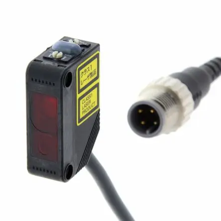 Produktfoto 1 von Omron E3Z Zylinderförmig Optischer Sensor, Hintergrundunterdrückung, PnP Ausgang
