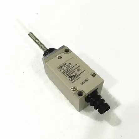 Produktfoto 1 von Omron Endschalter, Spulenfeder 1-poliger Umschalter, IP65, Metall 125V