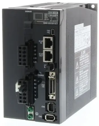 Produktfoto 1 von Omron Servoantrieb, 1-phasig, 200V, 240 V, Bewegung-Steuerung / 6.6A 0.75 kW, L: 150 mm B: 65 mm T: 172 mm