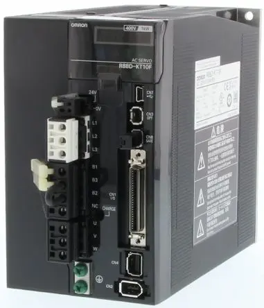 Produktfoto 1 von Omron Servoantrieb, 3-phasig, 380V, 480 V, Bewegung-Steuerung / 6A 2 kW, L: 198 mm B: 94 mm T: 195 mm