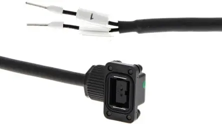 Produktfoto 1 von Omron R88A Kabel Kabel für 230-V-Servomotoren R88M-
