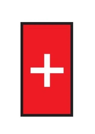 Produktfoto 1 von HellermannTyton WIC Kabelmarkierer-Clips Schnappend, Beschriftung: +, Rot, Ø 2.8mm - 3.8mm, 3mm x 5,6 mm, 1000Pack Stück