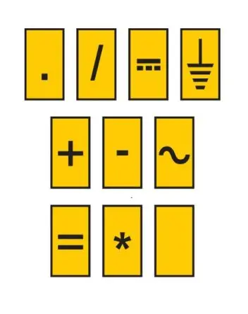 Produktfoto 1 von HellermannTyton WIC Kabelmarkierer-Clips Schnappend, Gelb, Ø 2mm - 2.8mm, 3mm x 5,6 mm, 1000Pack Stück