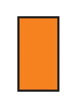 Produktfoto 1 von HellermannTyton WIC Kabelmarkierer-Clips Schnappbefestigung, Beschriftung: Orange, Weiß Orange, Ø 2.8 mm - 3.8 mm, 3 mm