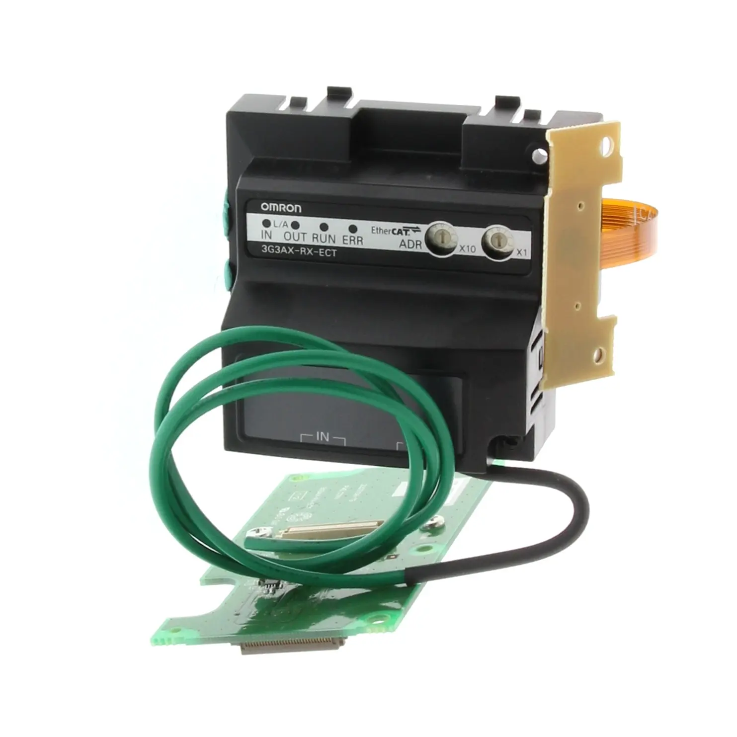 Produktfoto 1 von Omron 3G3AX-RX 3-Phasen Frequenzumrichter 1.5 kW 240 V 17.5 A 580Hz