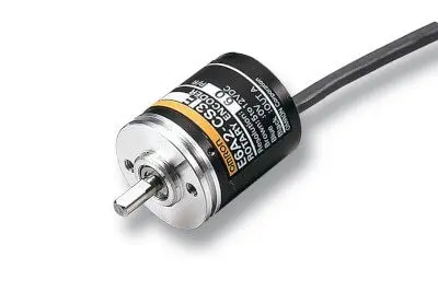 Produktfoto 1 von Omron E6A2 Inkrementalgeber Inkremental 360 Impulse/Umdrehung/U, 24V, 5000 U/min, NPN, offener Kollektor Fest mit Ø 4 mm