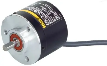 Produktfoto 1 von Omron E6C2-C Inkrementalgeber Inkremental 360 Impulse/Umdrehung/U, 24V, 6000 U/min, NPN, offener Kollektor mit Ø 6 mm
