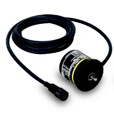 Produktfoto 1 von Omron E6CP-A Absolutwertgeber Absolut 256 Impulse/Umdrehung/U, 24V, 1000 U/min, Open-Collector Fest mit Ø 6 mm Schaft