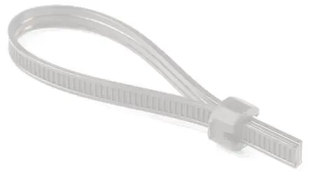 Produktfoto 1 von HellermannTyton ATS3080 Nylon 6.6 Kabelbinder Natur 8mm x 9 mm