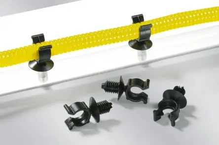 Produktfoto 1 von HellermannTyton Kabelklemme Attachment-Mitglied, Kabel-Ø 7.5mm Polyamid Schwarz