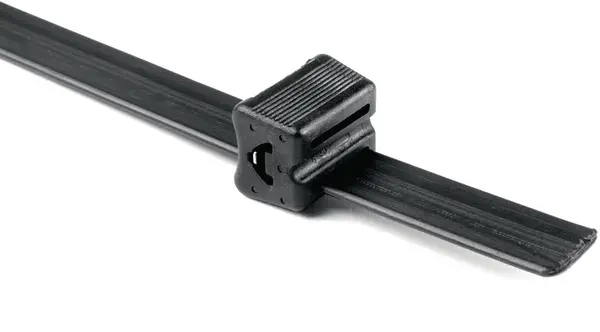 Produktfoto 1 von HellermannTyton EL-TY (TELSH) POM Kabelbinder Nicht lösbar Schwarz 20.3 mm x 15.75 mm