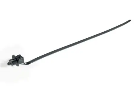 Produktfoto 1 von HellermannTyton FT220DP7 Nylon 6.6 Kabelbinder Lösbar Schwarz 4.7mm x 232 mm