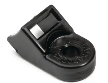 Produktfoto 1 von HellermannTyton HDM25 Kabelhalter Schraubbefestigung Nylon 6.6 Schwarz 19.3mm x 16.7 mm x 36.3 mm