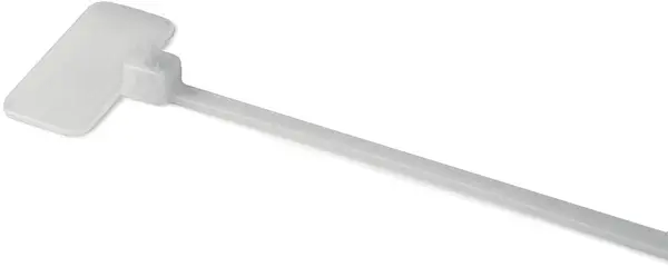 Produktfoto 1 von HellermannTyton IT18FL Nylon 6.6 Kabelbinder Lösbar Natur 20.5 mm x 110 mm