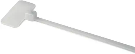 Produktfoto 1 von HellermannTyton IT Nylon 6.6 Kabelbinder Lösbar Natur 2.5mm x 110 mm