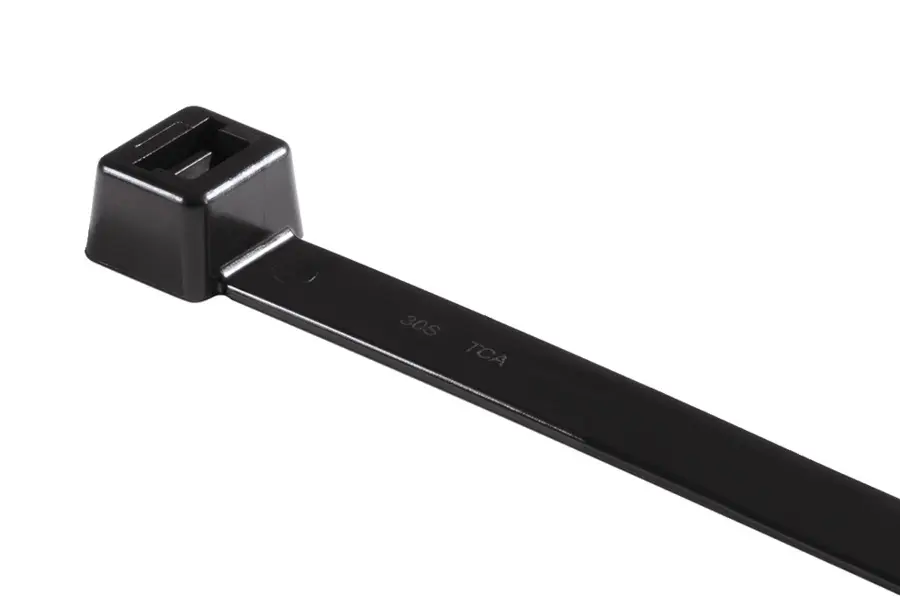 HellermannTyton LK2A Nylon 6.6 Kabelbinder Nicht lösbar Schwarz 4.6 mm x 270 mm