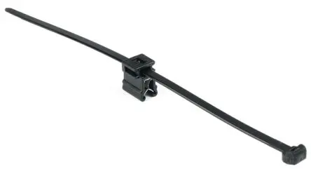 Produktfoto 1 von HellermannTyton T30REC4B PA 6.6, wärmestabilisiert Kabelbinder lösbar Schwarz 3,5 mm x 150mm, 500 Stück