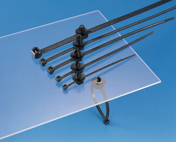 Produktfoto 1 von HellermannTyton T30RFT6LG Nylon 6.6 Kabelbinder Lösbar Schwarz 3.5 mm x 150 mm