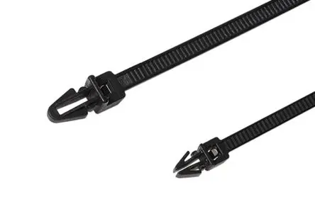Produktfoto 1 von HellermannTyton T50RSF Nylon 6.6 Kabelbinder Lösbar Natur 4.6mm x 210 mm
