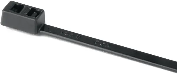 Produktfoto 1 von HellermannTyton T50LDH Nylon 6.6 Kabelbinder Lösbar Schwarz 7.6 mm x 365 mm