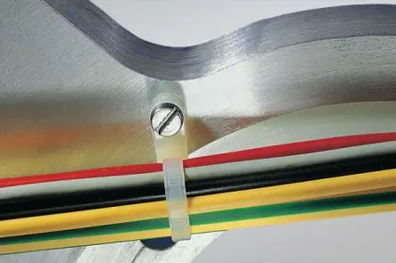 Produktfoto 1 von HellermannTyton T50MR Nylon 6.6 Kabelbinder Lösbar Schwarz 4.7mm x 215 mm