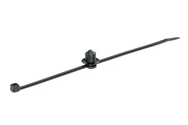 Produktfoto 1 von HellermannTyton T50RFT10 Nylon 6.6 Kabelbinder Lösbar Schwarz 4.6 mm x 200 mm