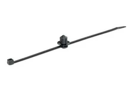 Produktfoto 1 von HellermannTyton T50RFT10 Nylon 6.6 Kabelbinder Lösbar Schwarz 4.6mm x 200 mm
