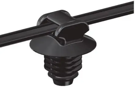 Produktfoto 1 von HellermannTyton T50RFT8GSD Nylon 6.6 Kabelbinder Lösbar Schwarz 4.6mm x 202 mm
