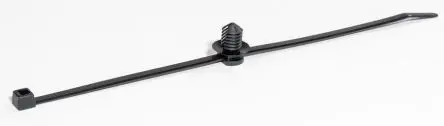 Produktfoto 1 von HellermannTyton T50RFT8 Nylon 6.6 Kabelbinder Lösbar Schwarz 4.6mm x 200 mm