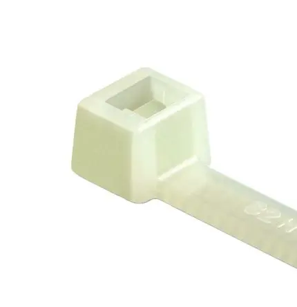 Produktfoto 1 von HellermannTyton T80I Nylon 6.6 Kabelbinder Lösbar Natur 4.7mm x 300 mm