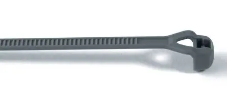 Produktfoto 1 von HellermannTyton V100R Nylon 6.6 Kabelbinder Lösbar Natur 2.45mm x 102.5 mm