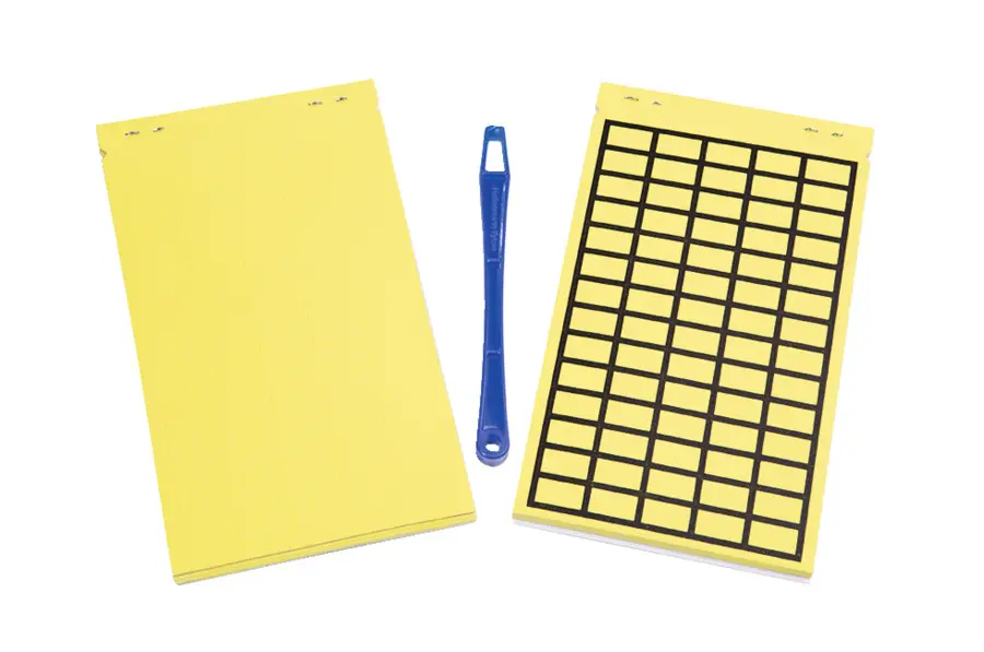 Produktfoto 1 von HellermannTyton HELASIGN Kabelmarkierung, 15 mm x 9 mm