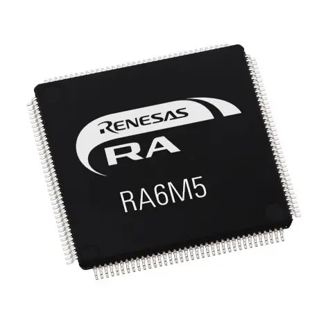 Produktfoto 1 von Renesas Electronics Mikrocontroller RA6M5 ARM Cortex M33 32 bit Flash Oberfläche 512kB QFP 144-Pin 200 MHz 512 kB RAM