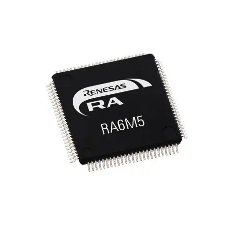 Produktfoto 1 von Renesas Electronics Mikrocontroller RA6M5 ARM Cortex M33 32 bit Flash Oberfläche 512kB QFP 100-Pin 200 MHz 512 kB RAM