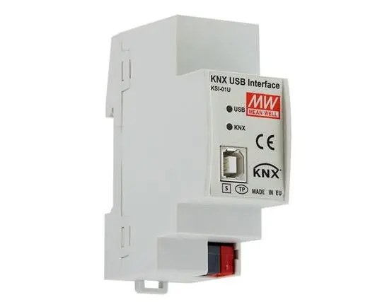 Produktfoto 1 von MEAN WELL KSI Schnittstellenmodul USB-Typ B, 2-polig, 30 V, DIN-Hutschiene 20mA