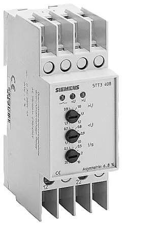 Produktfoto 1 von Siemens 5TT3 Zeitrelais, DIN-Hutschiene 230 V dc 230V ac, 2 Kont., 2-poliger Umschalter