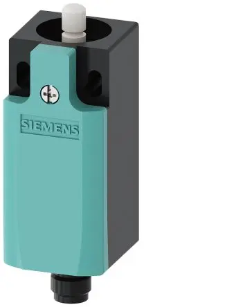 Produktfoto 1 von Siemens 3SE5 Endschalter, Runder Stößel 1-poliger Umschalter, IP65, Kunststoff 125V