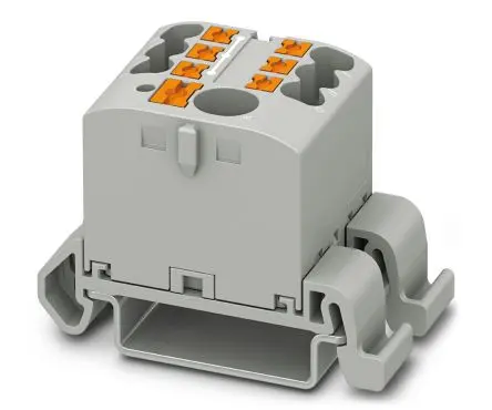 Produktfoto 1 von Phoenix Contact Verteilerblock 24A Grau