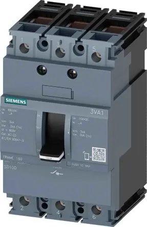 Produktfoto 1 von Siemens 3VA1 Trennschalter 3-polig 160A IP40