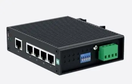 Produktfoto 1 von Pepperl + Fuchs Ethernet-Switch 5-Port Unmanaged 100Mbit/s