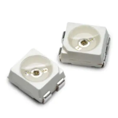 Produktfoto 1 von Broadcom AREQ-90C0-00000 IR-Diode, PLCC 4, 940 nm, 11.2 mW/sr, 120 °, 4-Pin, Oberfläche 1-LEDs