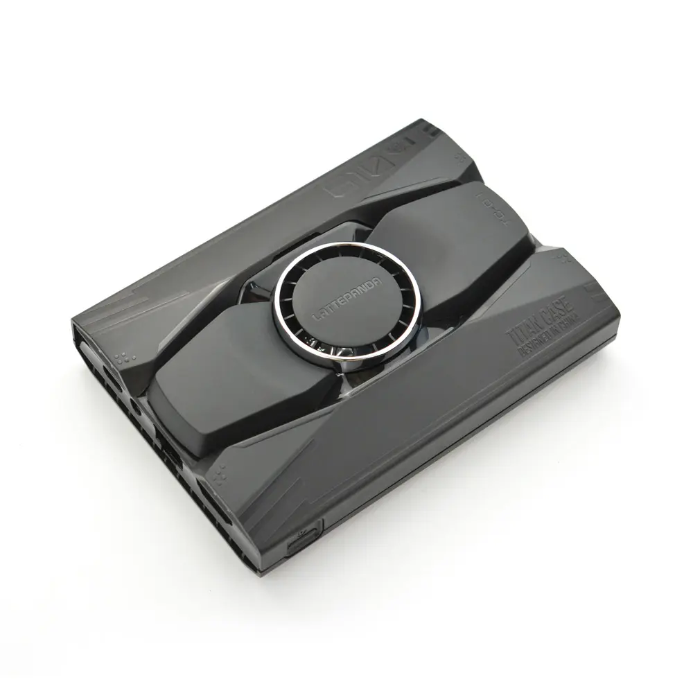 Produktfoto 1 von DFRobot Gehäuse der Entwicklungsplatine, Schwarz, Polycarbonat, ABS, für LattePanda Alpha und Delta, 26 mm
