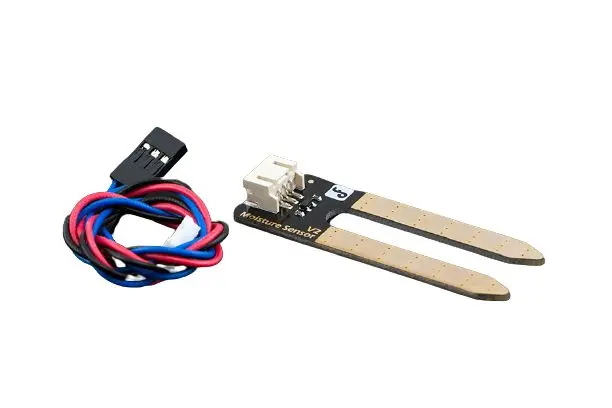 Produktfoto 1 von DFRobot Entwicklungskit Arduino Gravity: Analoger Bodenfeuchtesensor für Arduino Arduino-kompatibles Kit