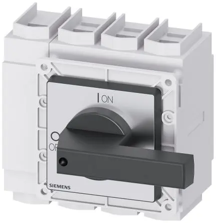 Produktfoto 1 von Siemens 3LD Trennschalter 4-polig Feststehend 160A 75 kW IP65