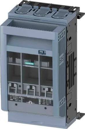 Produktfoto 1 von Siemens 3NP1 Sicherungsschalter-Trennschalter / 3-polig 160A Umschlossen, NH00 Sicherungsgröße