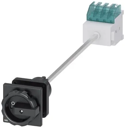 Produktfoto 1 von Siemens 3LD Trennschalter 3-polig Schienenverkehr 16A 7.5 kW IP65