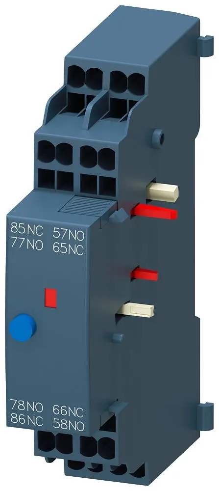 Produktfoto 1 von Siemens SIRIUS 3RV 3RV2 Motorüberwachungsmodul, 10 A 2 Eingänge 12 → 690 V 3RV2 mit  mit Stromwandler